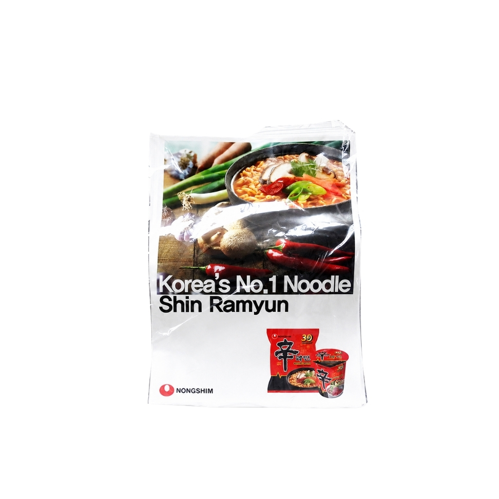 POSTER SHIN RAMYUN *NONGSHIM* 农心辛拉面与杯面海报