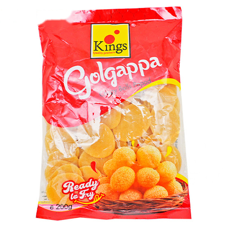 [502300/5P0767] PANI PURI GOLCAP *KINGS* 印度面包 200g/80u/20