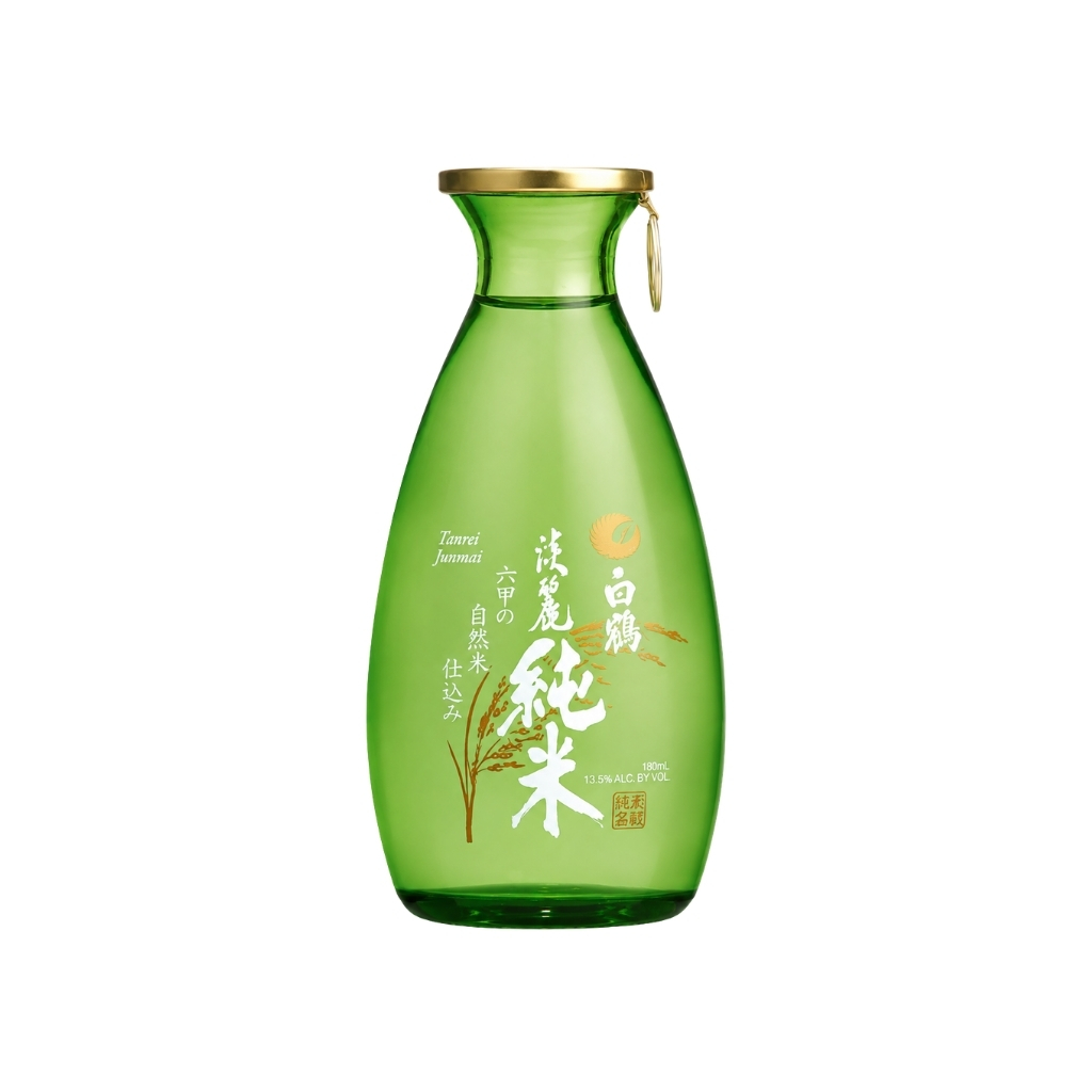 SAKE (13,5%) TANREI JUNMAI *HAKUTSURU* 白鹤淡丽纯米清酒 180ml/20