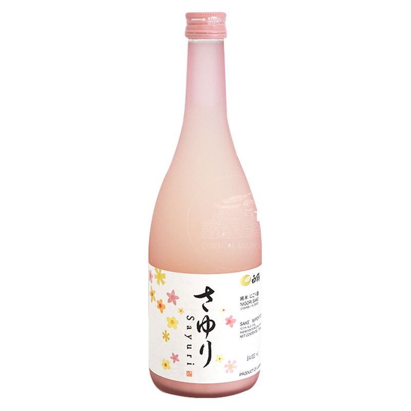 [502453/5S0517] SAKE (12,5%) JUNMAI NIGORI *SAYURI* 日本白鹤纯米清酒 720ml/6