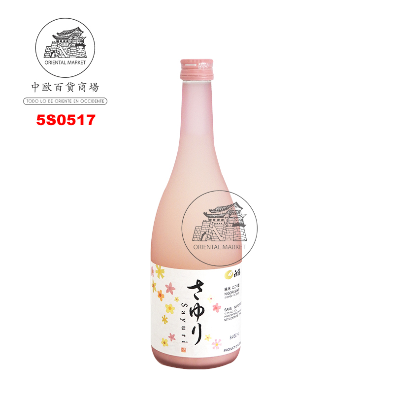 SAKE JUNMAI NIGORI (12,5%) *SAYURI* 日本白鹤(红瓶)纯米清酒 720ml/6