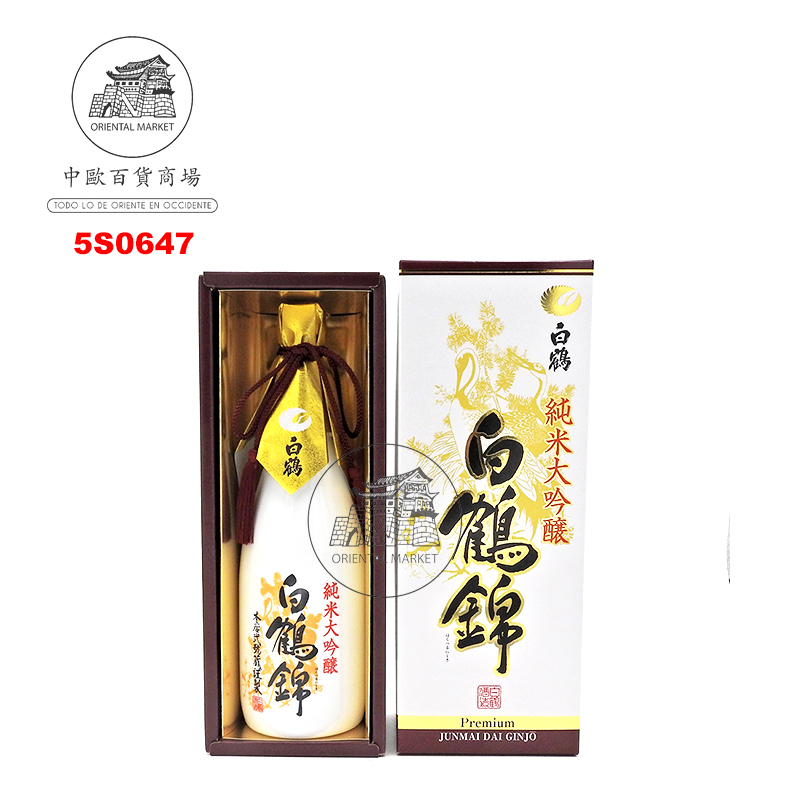 SAKE (15,5%) NISHIKI *HAKUTSURU* 白鹤锦清酒 720ml/6