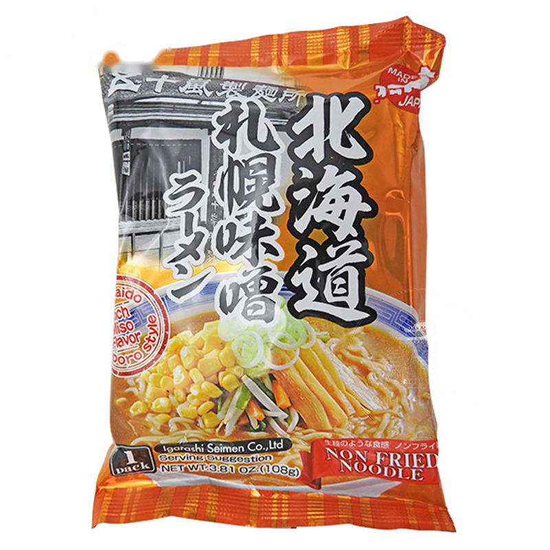 [502441/5T0627] RAMEN (S) MISO *SAPPORO* 日本札晃味噌拉面 108g/20