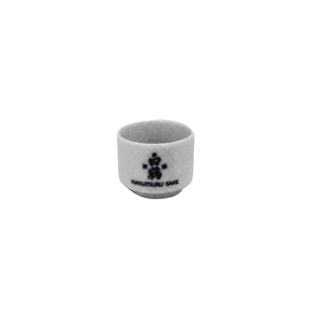 TAZA PORCELANA *HAKUTSURU* 白鹤清酒杯 300u