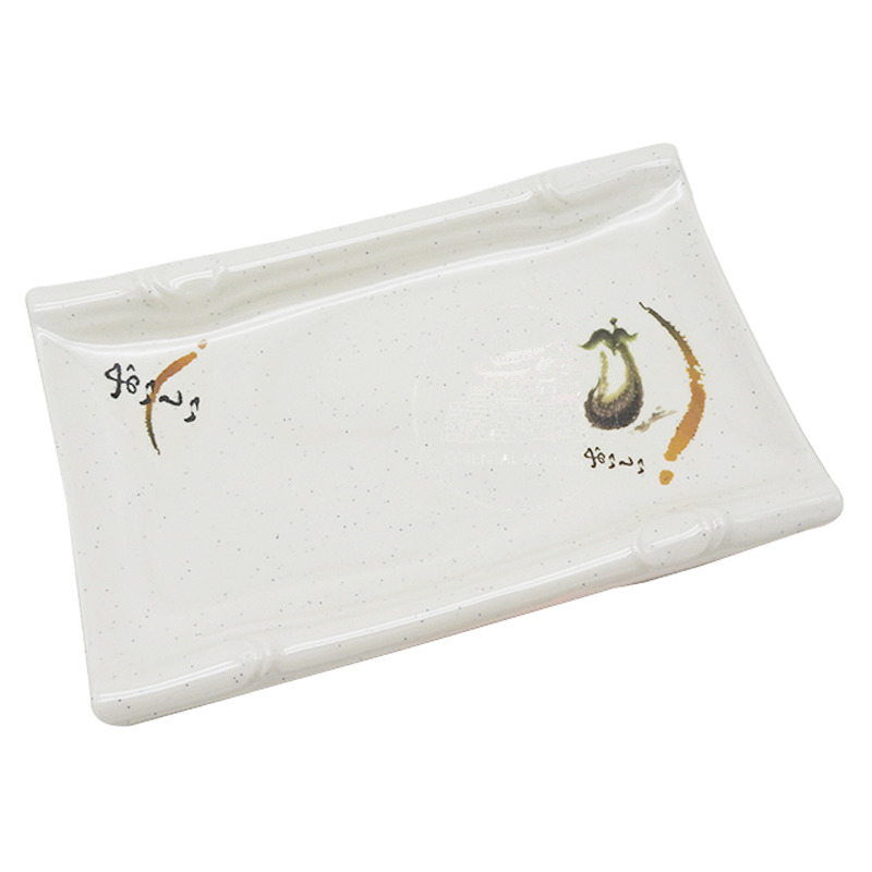 [900687/88577B] PLATO RECTANGULO SUSHI PLASTICO 塑喔伊细寿司方盘 26cm/72