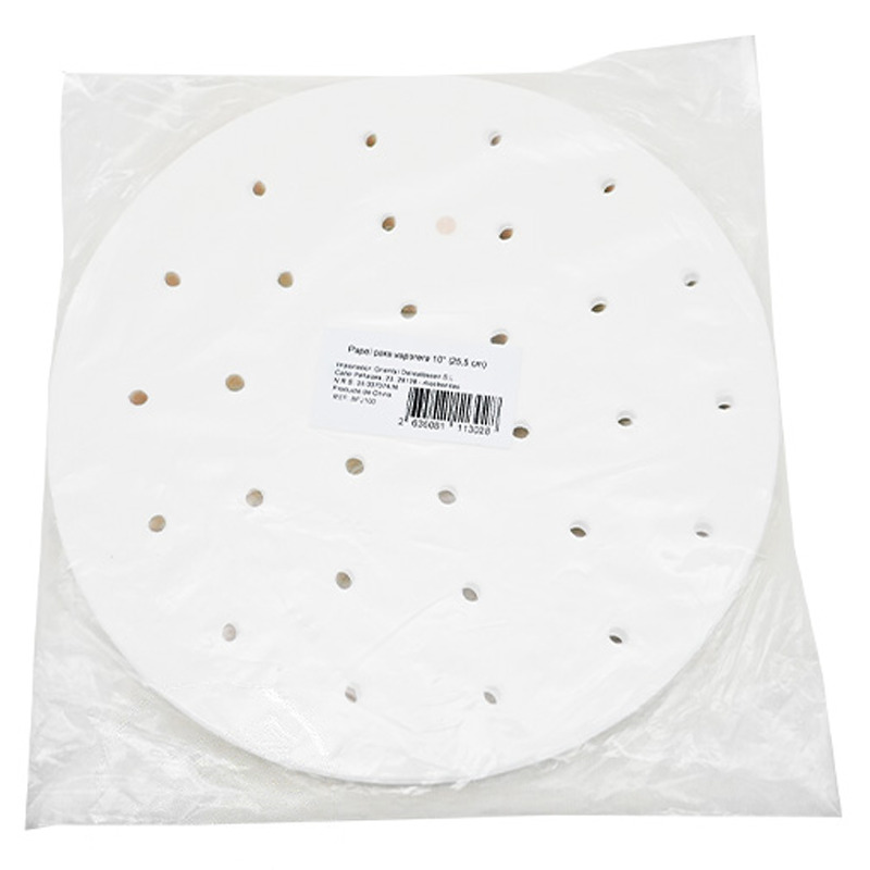 [900729/BFJ100] PAPEL VAPORERA 10" (25.5cm) 高级蒸笼纸 /32  400H