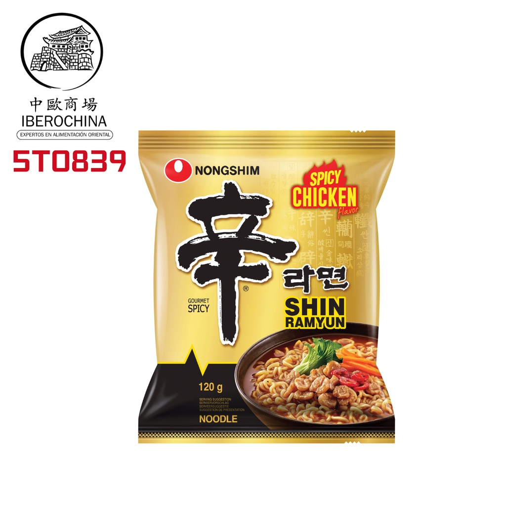 NOODLE POLLO PICANTE *NONGSHIM* 农心辣鸡辛拉面 120g/20