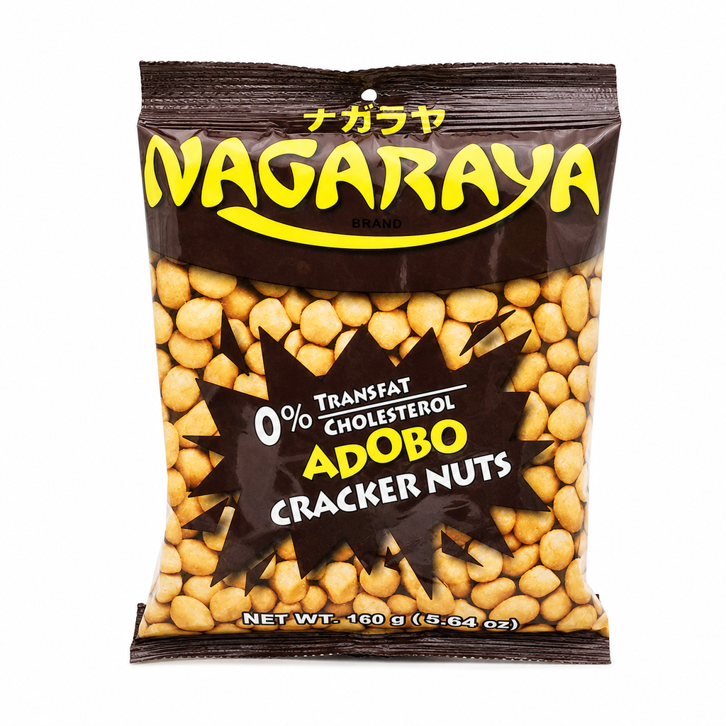 [501808/5C0144] CACAHUETE ADOBO *NAGARAYA* (菲)ADOBO味花生160g/48