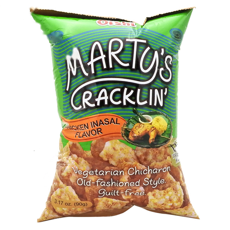 [501866/5C0661] CHICHARON MARTY´S POLLO *OISHI* 上好佳(素)烤雞味豬皮 90G/30