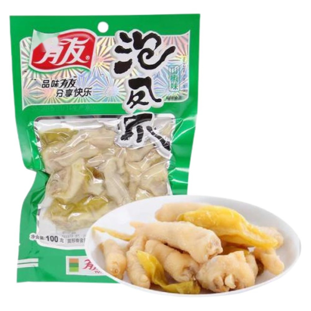 PATA DE POLLO PICANTE *YOUYOU* 有友山椒泡凤爪 100g/70