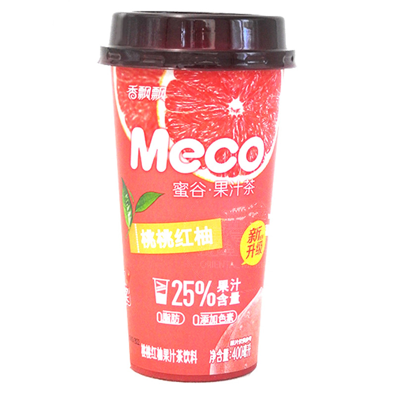 [501781/5B0222] BEBIDA TE MELON *MECO* 香飘飘蜜谷果汁茶桃红柚 400ml/15