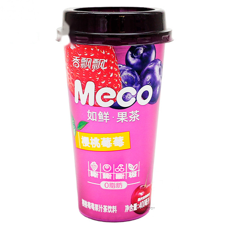[501691/5B0418] BEBIDA CEREZA *MECO* 香飘飘樱桃莓莓 400ml/15