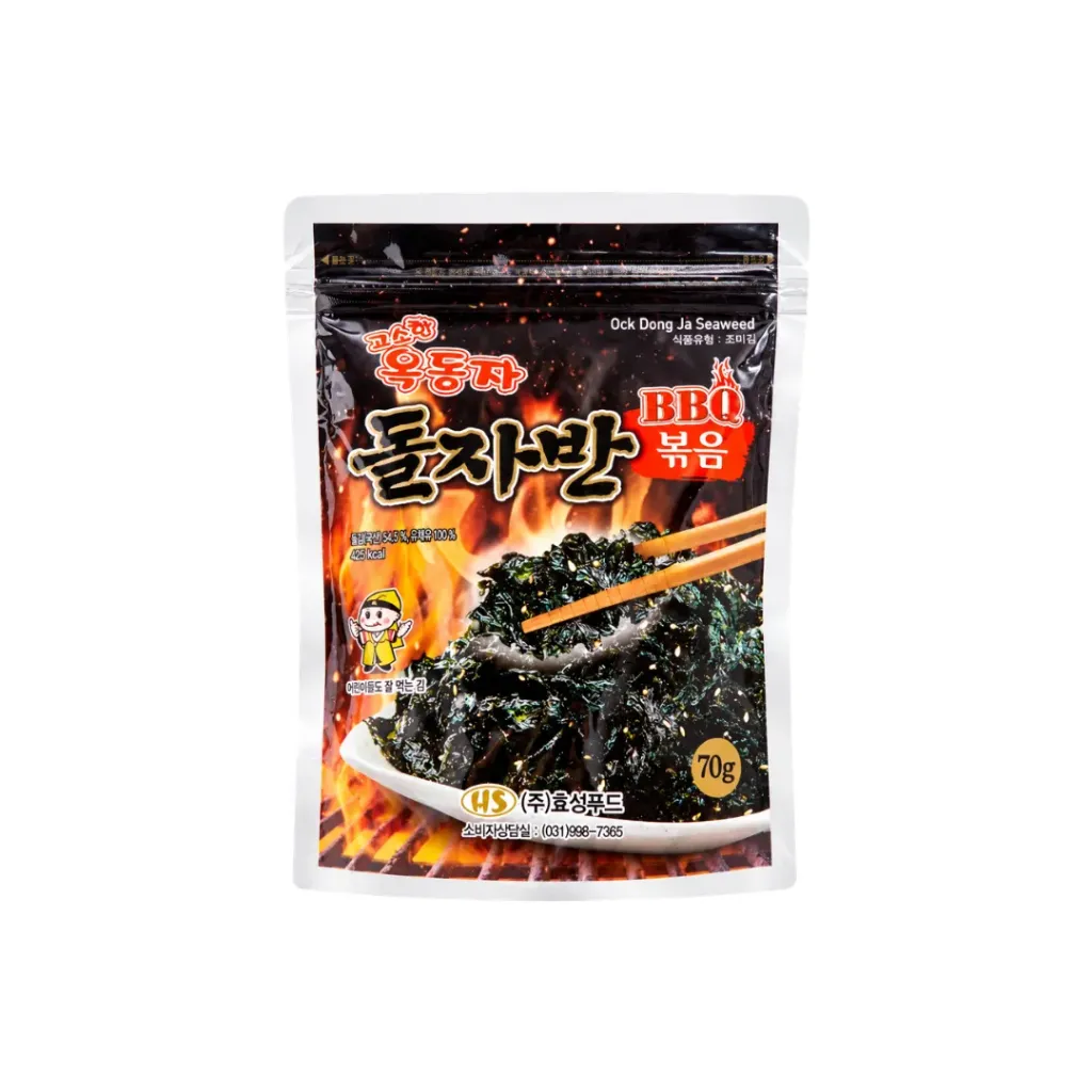 [501510/5A0538] SNACK ALGA COPO BBQ *OCK-DONG-JA* 玉童子烧烤味海苔碎 70g/20