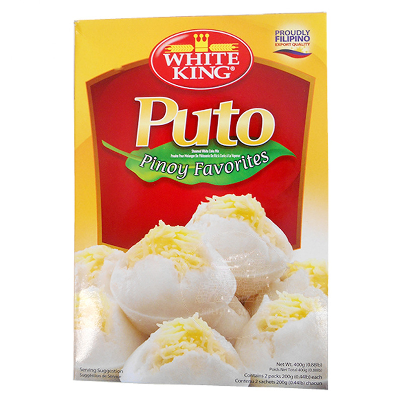 [502138/5H0078] HARINA PREPARADO PUTO *WHITE KING* 蒸米糕粉 400g/24
