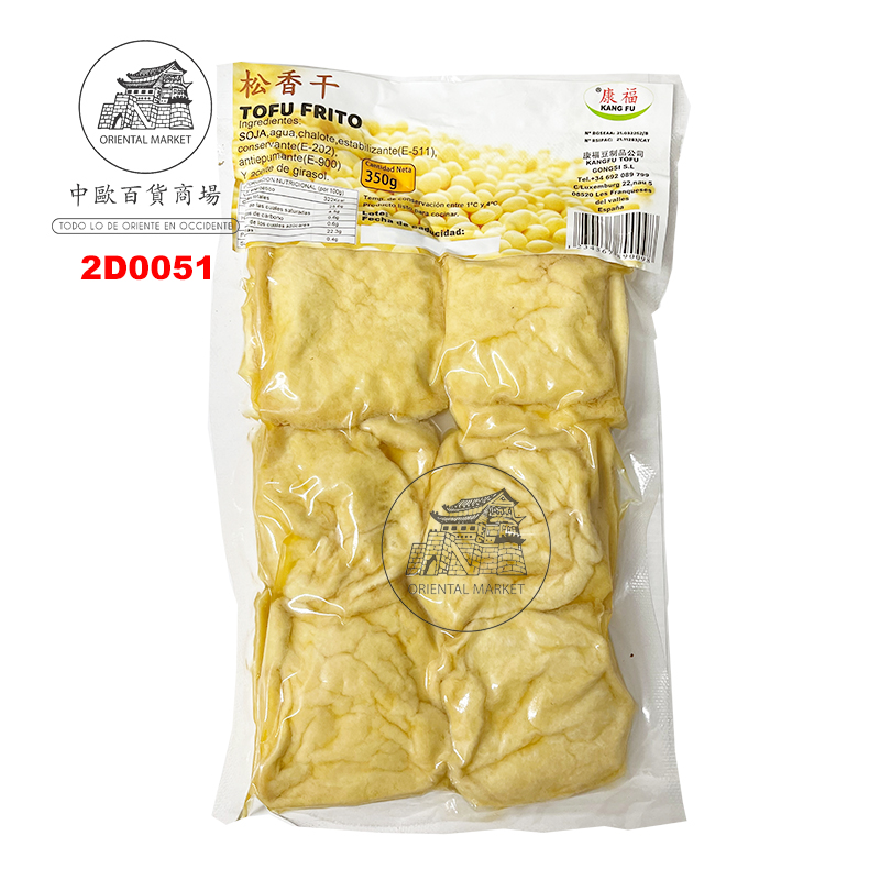 TOFU FRITO TRIANGULO *KANGFU* 康福松香干 350g