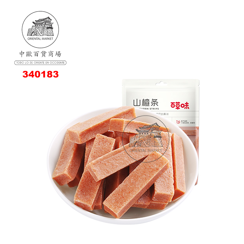 SHANZHA *BAICAOWEI*百草味山楂卷 228g/30