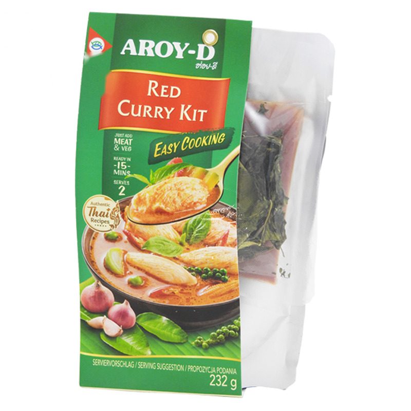 [502179/5K0021] KIT CURRY ROJO *AROY-D* 红咖喱配料包 232g/6