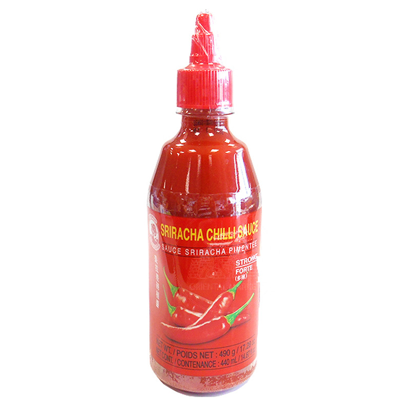 [502625/5S0268] SALSA SRIRACHA *COCK* 鸡标是拉差酱 490g/12