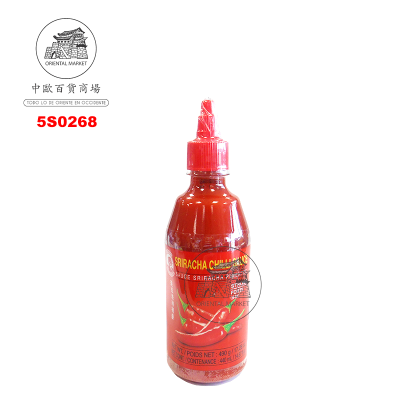 SALSA SRIRACHA *COCK* 鸡标是拉差酱 490g/12