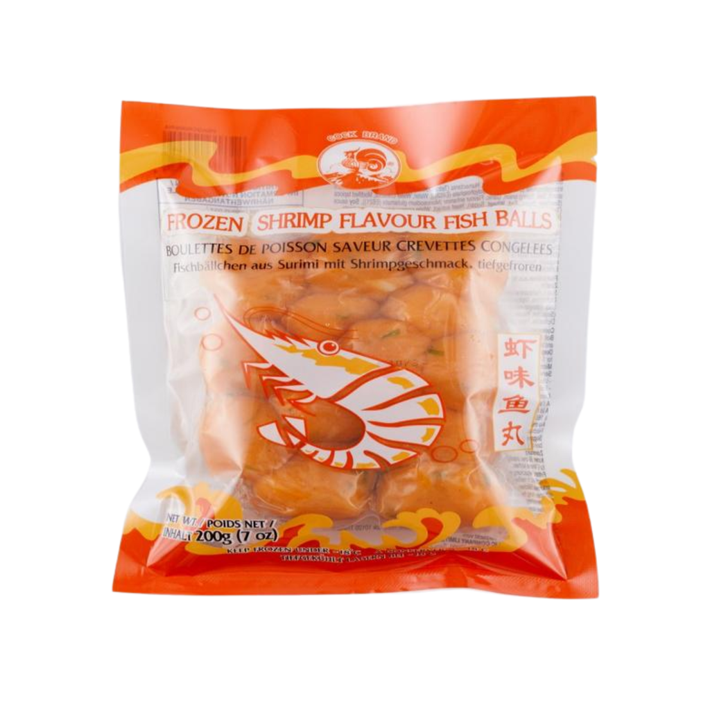 ALBONDIGA GAMBA CONGELADA *COCK* 鸡标冻虾丸 200g/50