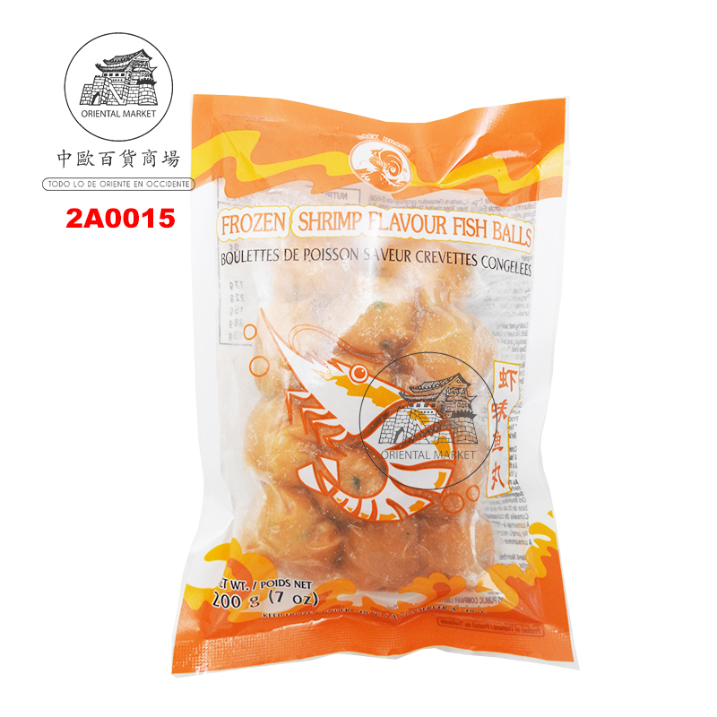 ALBONDIGA GAMBA CONGELADA *COCK* 鸡标冻虾丸 200g/50