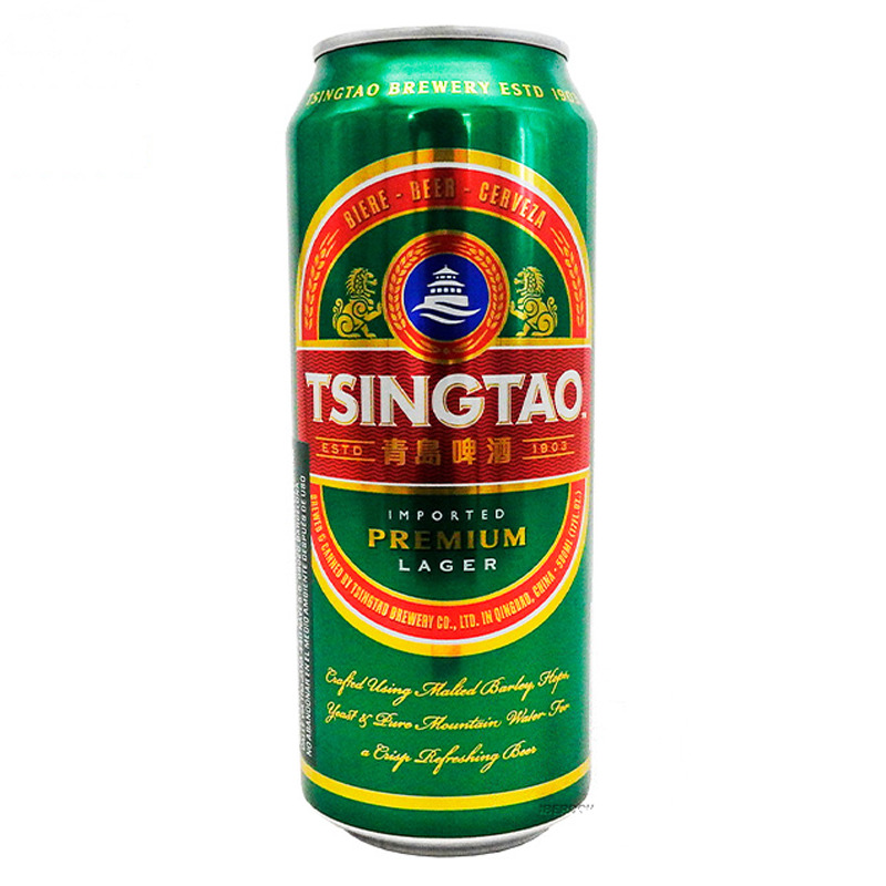 [501850/5C0950] CERVEZA (4,7%) CLASICA *TSINGTAO* 青岛经典啤酒 500ml/24