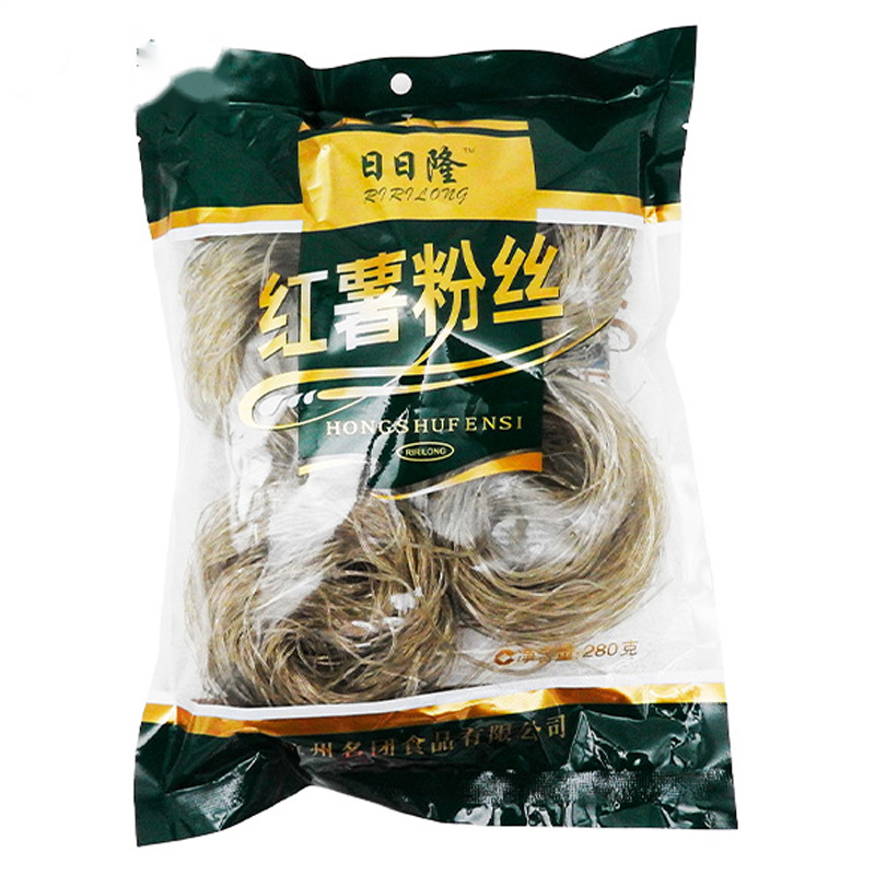 [502017/5F0207] FIDEO DE BONIATO REDONDO 日日隆红薯圈粉 280g/50