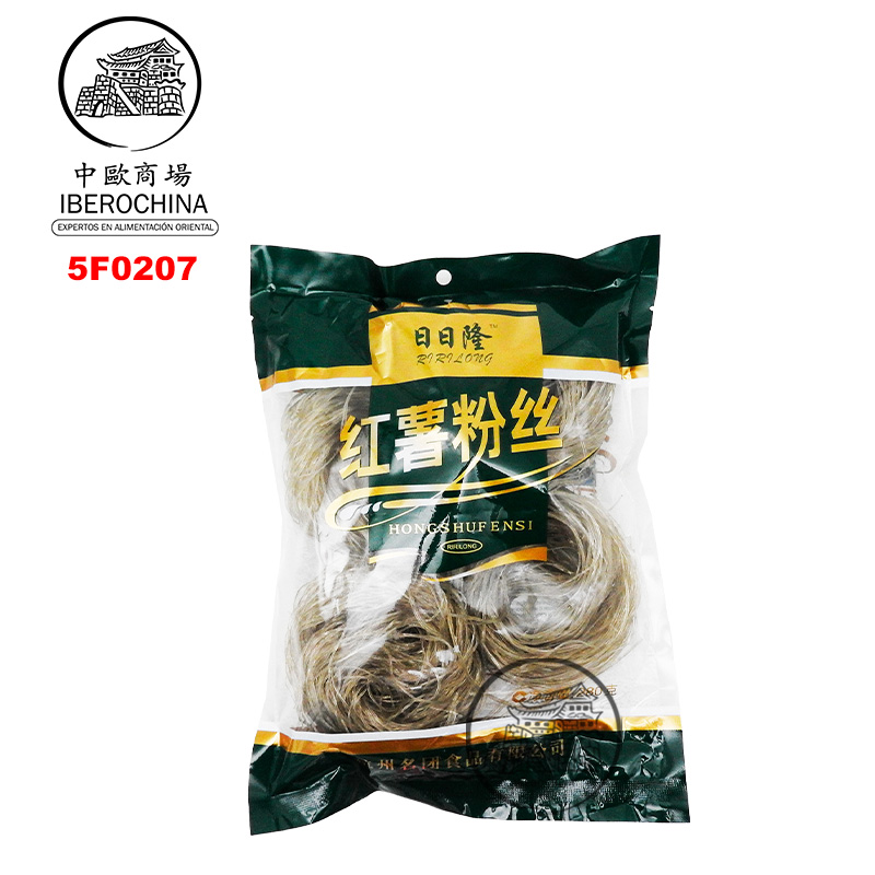 FIDEO DE BONIATO REDONDO 日日隆红薯圈粉 280g/50