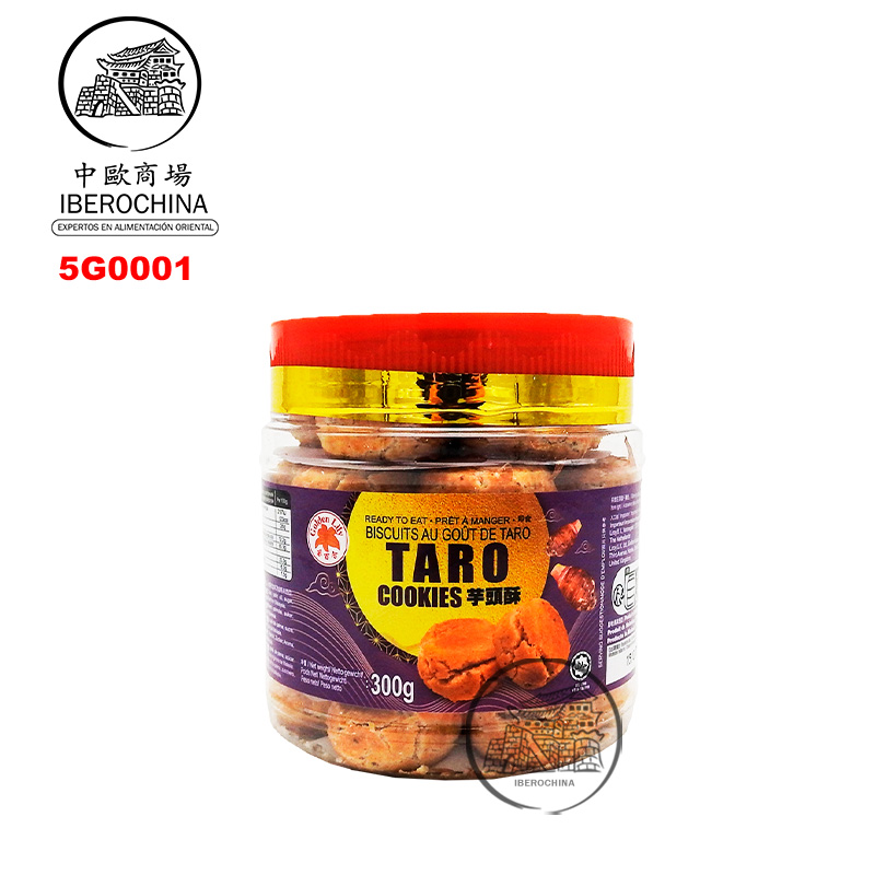 GALLETA TARO *GL* 金百合芋头酥 300g/24