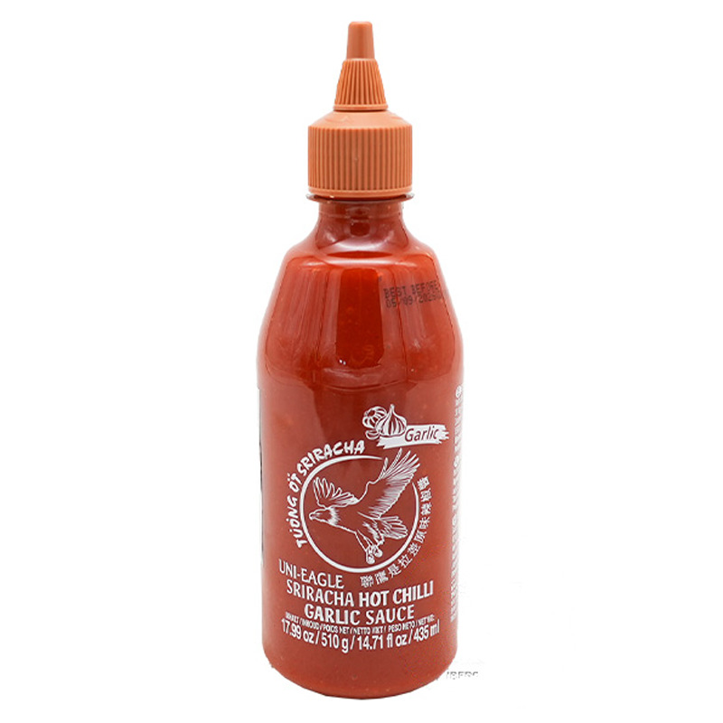 [502623/5S1015] SALSA SRIRACHA AJO *UNI-EAGLE* 联鹰蒜蓉是拉差酱 510g/12