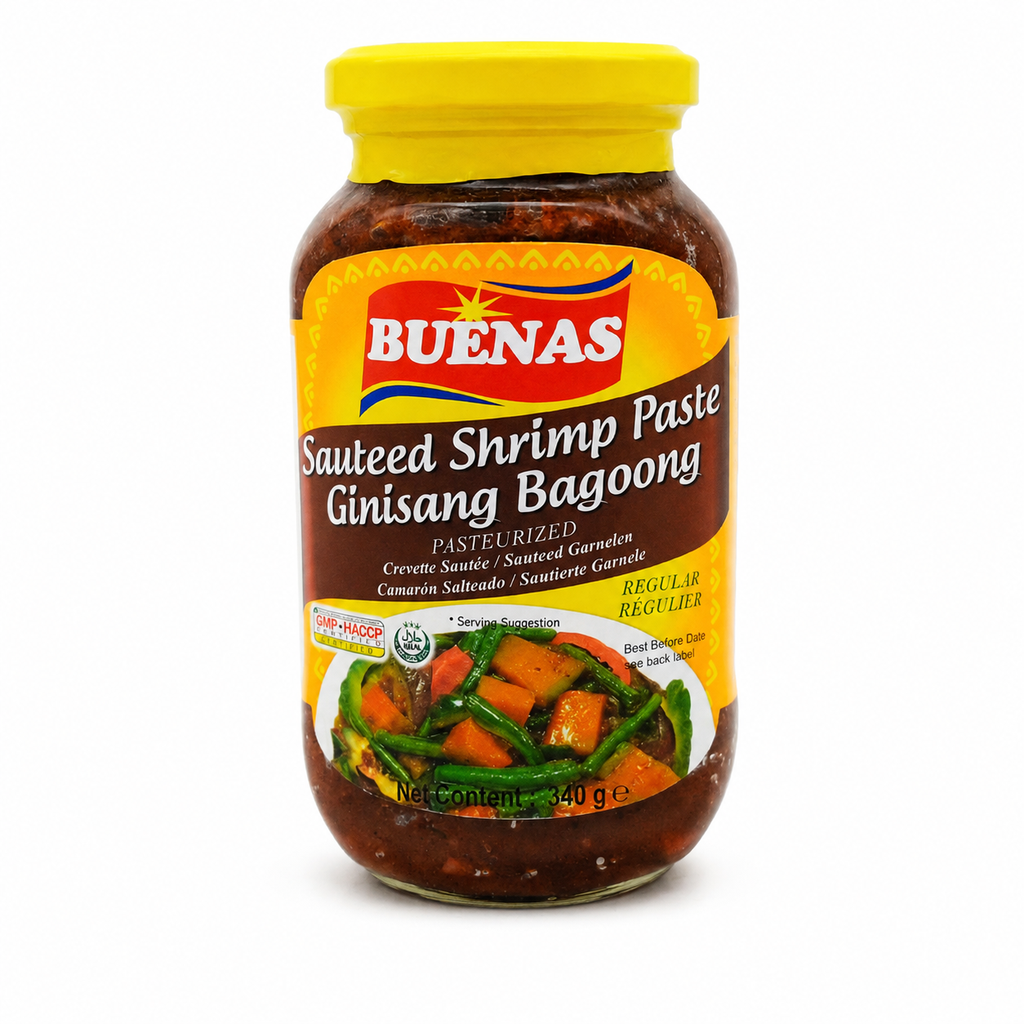 [501636/5B0866] BAGOONG ALAM.GUISADO *BUENAS* 菲律宾熟虾酱340g/24
