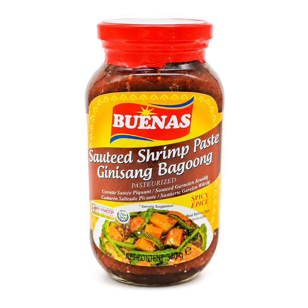 [501638/5B0867] BAGOONG ALAM.GUISADO PIC *BUENAS* 菲律宾熟辣虾酱340g/24