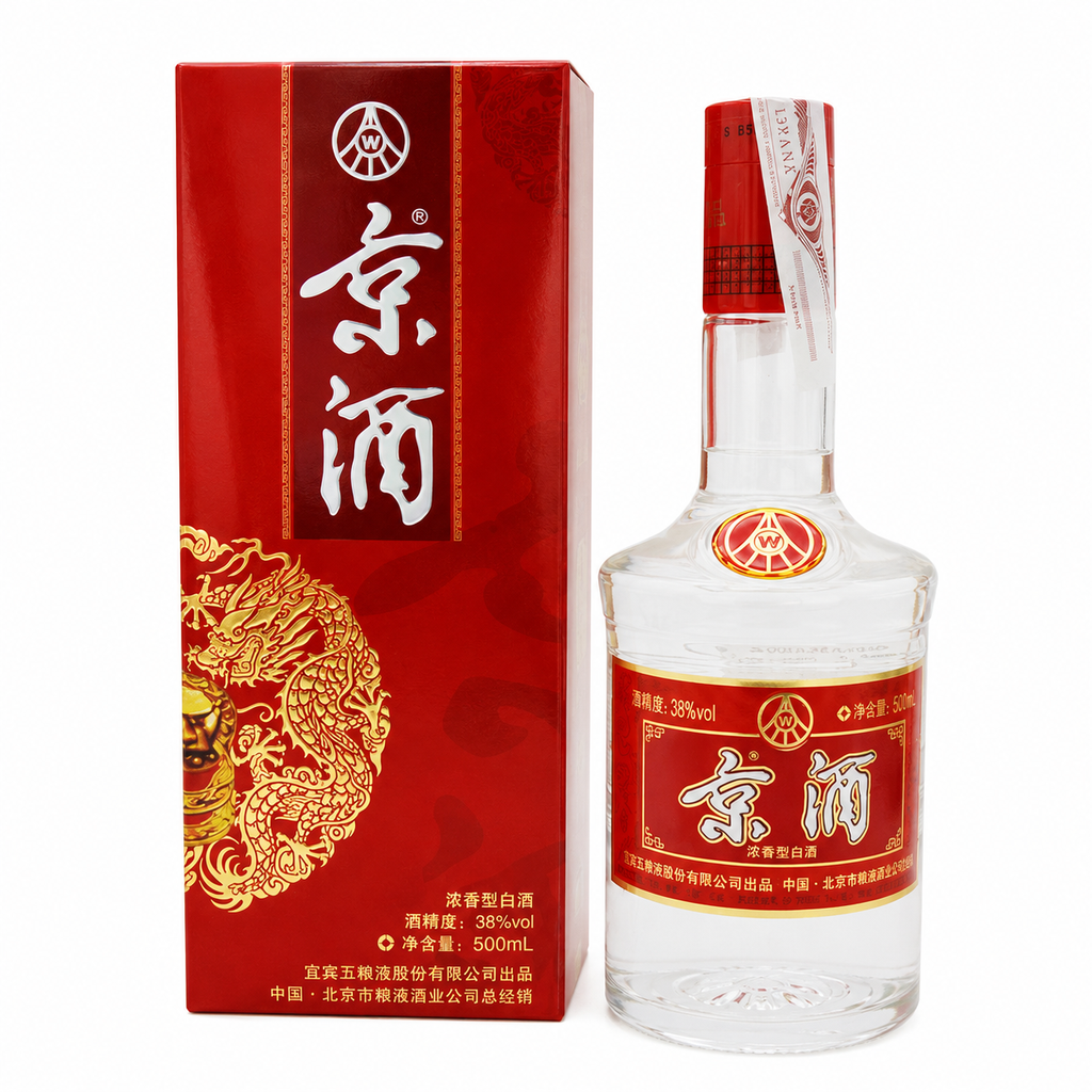 AGUARDIENTE (38%) JINJIU *WULIANGYE* 五粮液京酒 500ml/6