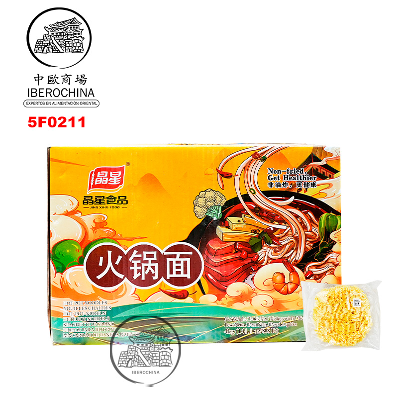 FIDEO PARA HOTPOT *JING XING* 晶星火锅面 80g/50u/1