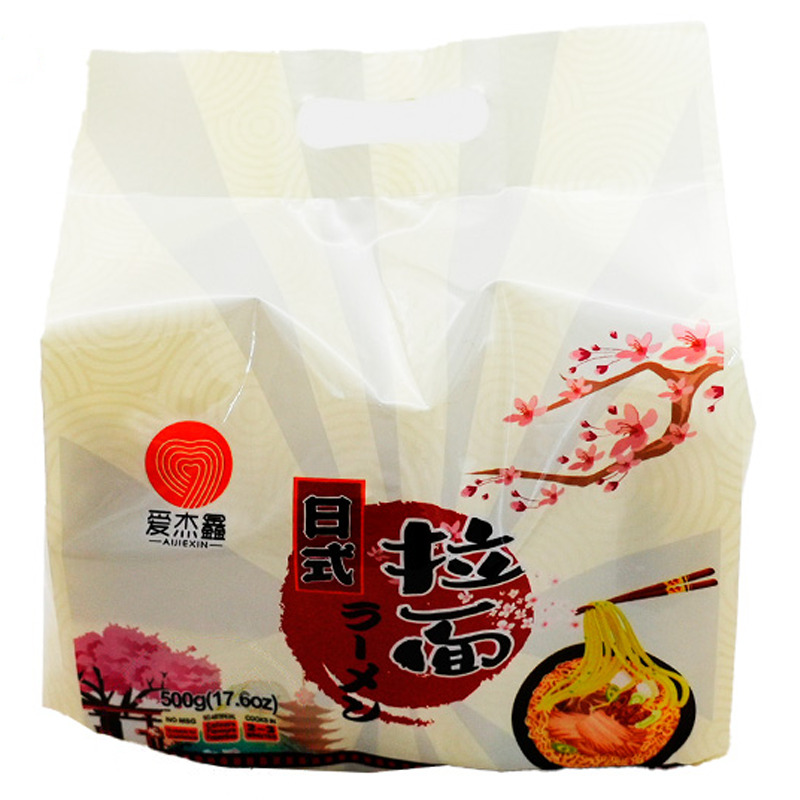 RAMEN ESTILO JAPONES *AIJIEXIN* 爱杰鑫日式拉面 500g/24