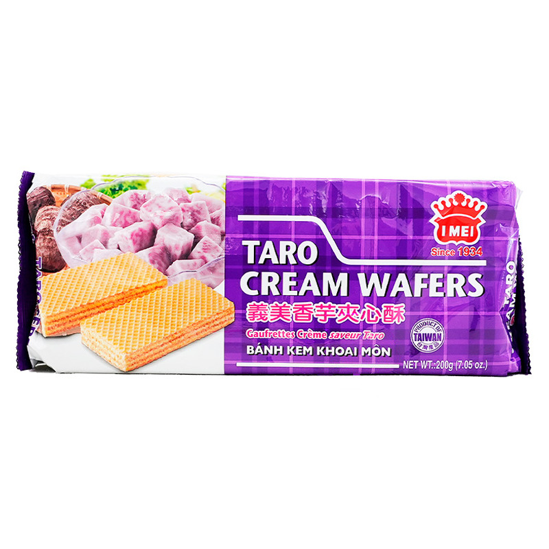 [501662/5B0239] BARQUILLO DE TARO *IMEI* 義美香芋夾心酥 200G/12