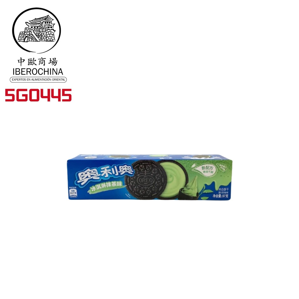 GALLETA MATCHA *OREO* 奥利奥抹茶夹心饼干 97g/24