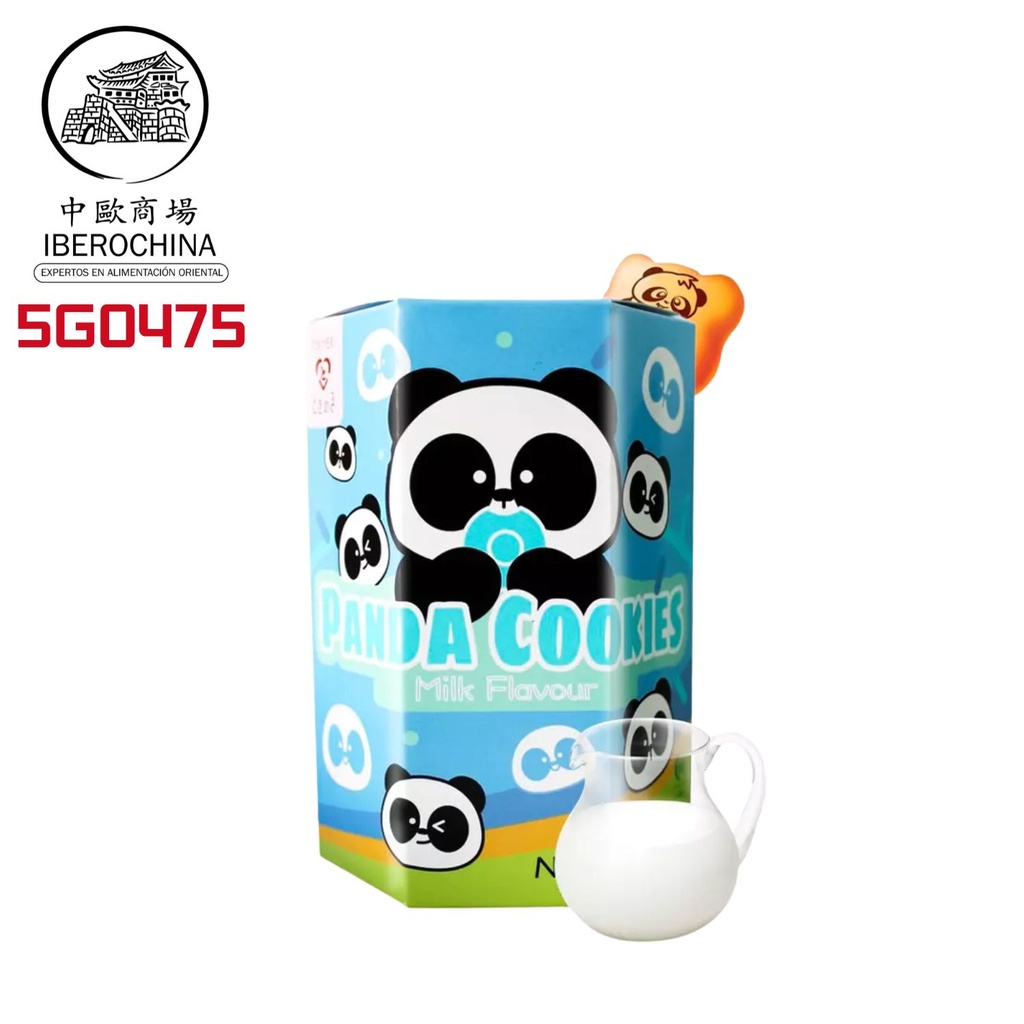 GALLETA PANDA LECHE 熊猫牛奶饼干 40g/24