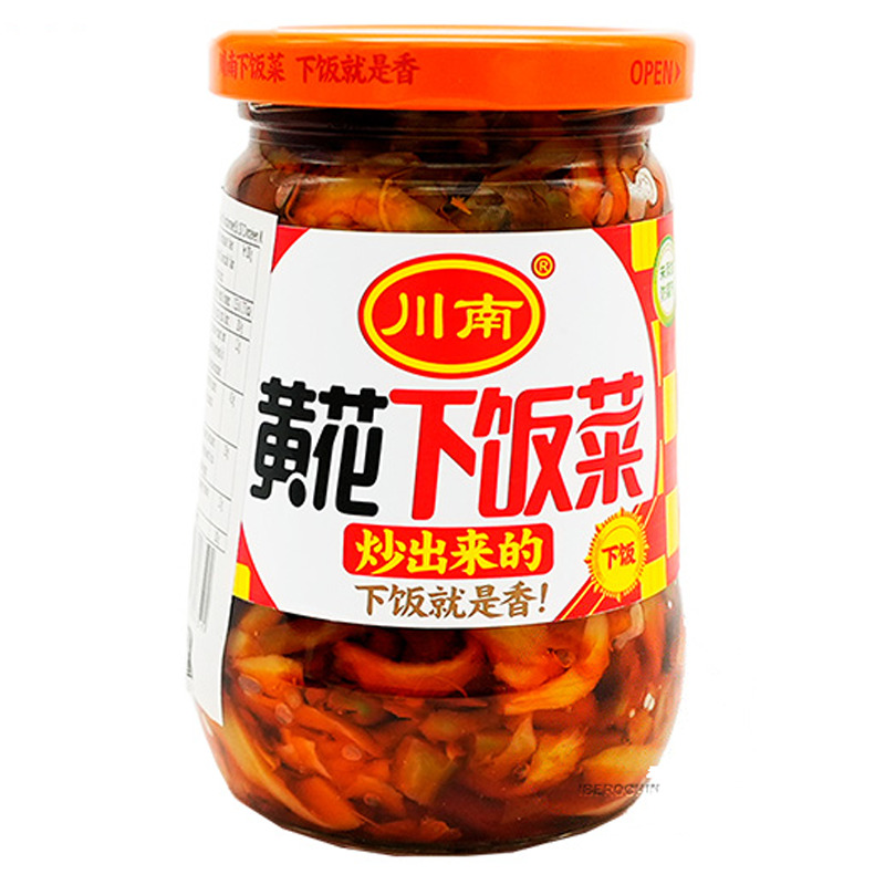 [502958/614008] VERDURA CONSERVADA CON LIRIO *CHUANNAN*黄花下饭菜 335g/12