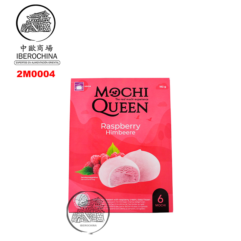 [200342/2M0004] MOCHI DELUX FRAMBUESA CONGELADO *MOCHI QUEEN* 雪后臻选冻覆盆子麻糬 210g/6u/10