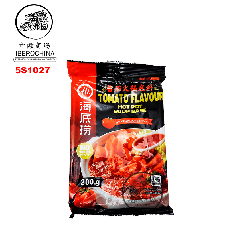 SAZONADOR TOMATO HOT-POT *HAIDILAO* 海底捞番茄调料 200g/34