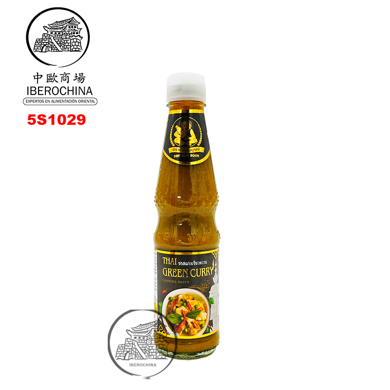 SALSA CURRY VERDE *HEALTHY BOY* 仁和园绿咖喱 345g/12