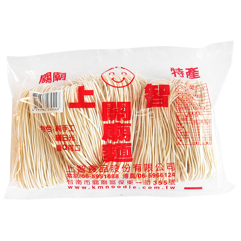[502817/5T0440] TALLARINES GUANMIAU(透明袋) 上智关庙面 400g/20
