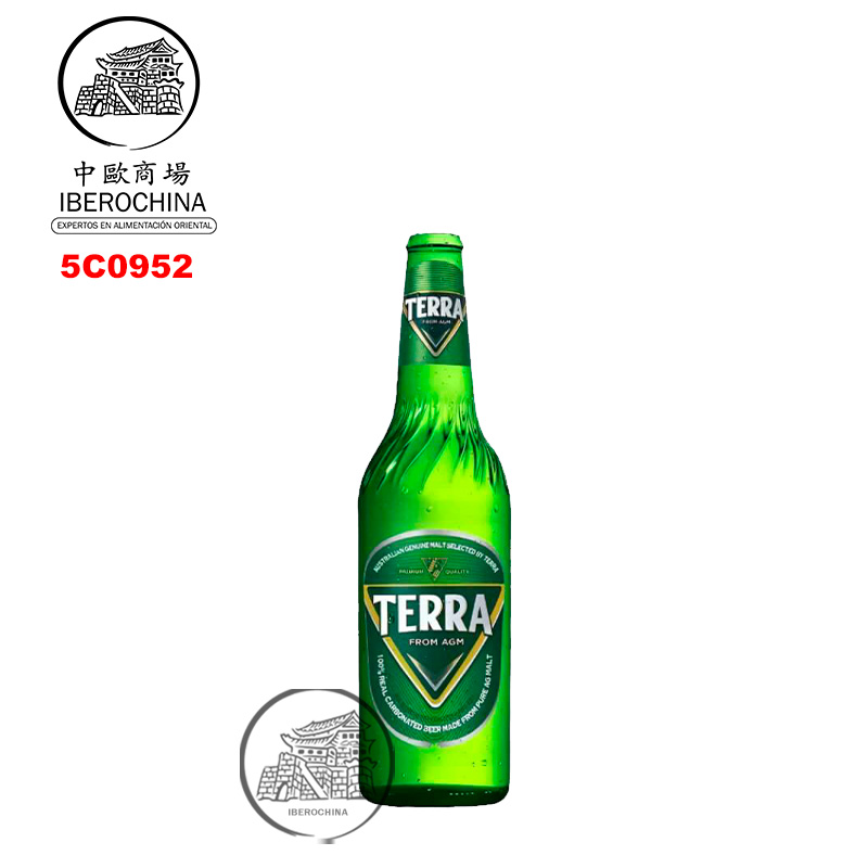 CERVEZA COREANA (4,6%) *TERRA* 韩国啤酒 330ml/24
