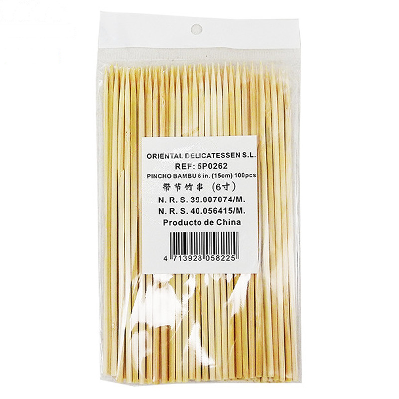 [900476/5P0262] PINCHO BAMBU 竹串 15cm/100
