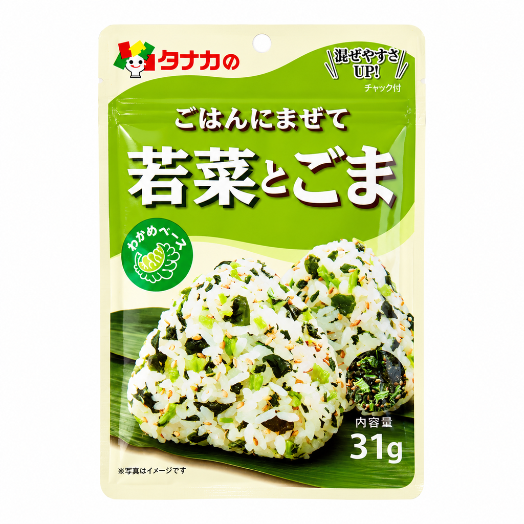PREPARADO FURIKAKE ALGA & SESAMO *TANAKA* 日本米饭调味料海苔芝麻味 31g/80