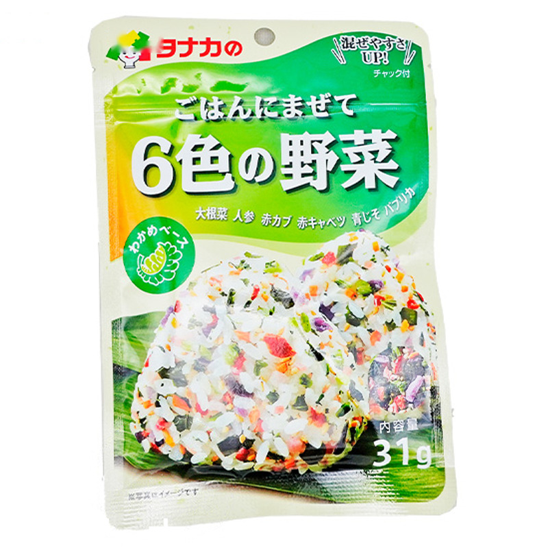 [502429/5P0859] PREPARADO FURIKAKE VEGETAL *TANAKA* 日本米饭调味料蔬菜味 31g/80