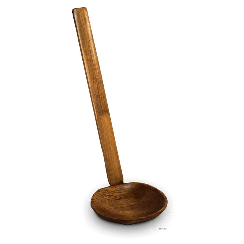 [900570/6006294] CUCHARA RAMEN BAMBU 原木拉面汤勺 18cm/300