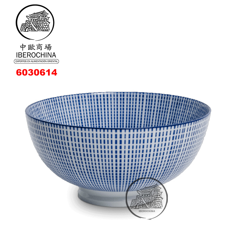 BOWL 20*9.8 蓝条纹大碗 /24