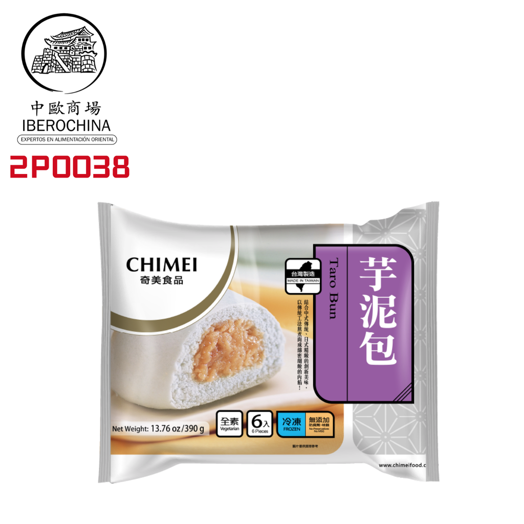 BOLLO TARO CONGELADO *CHIMEI* 奇美冻芋泥包 390g/6u/15